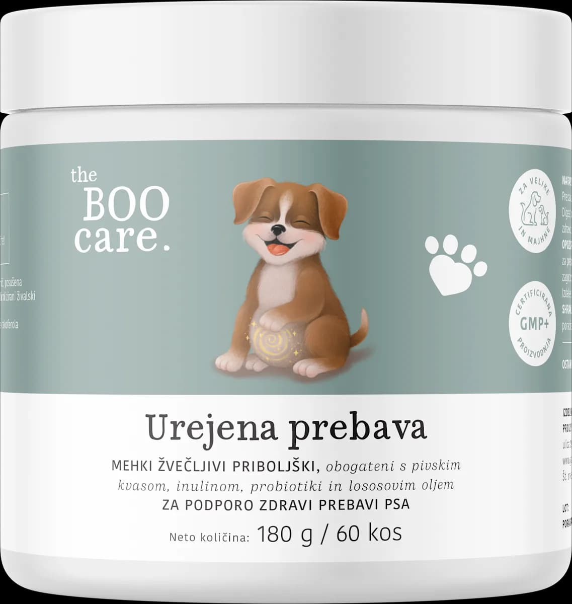 the BOO care. dopolnilna krmna mešanica 60 kosov Akcija v trgovini Dm