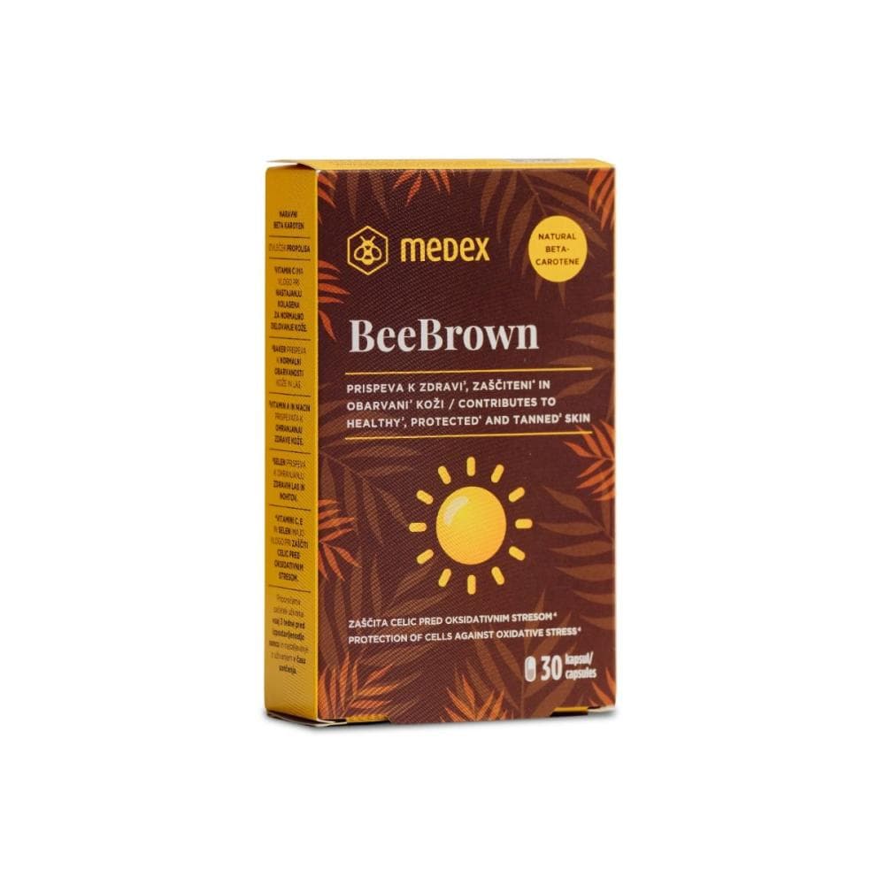 Medex BeeBrown prehransko dopolnilo 30 kapsul Akcija v trgovini Tuš