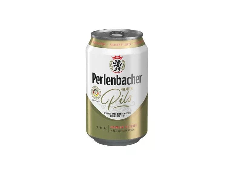 Perlenbacher Svetlo pivo Pils 24 x 0,5 l Akcija v trgovini Lidl