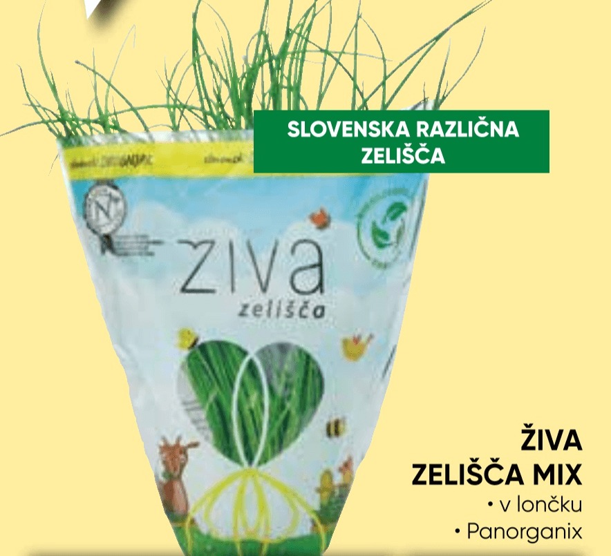 Živa zelišča mix Akcija v trgovini Tuš