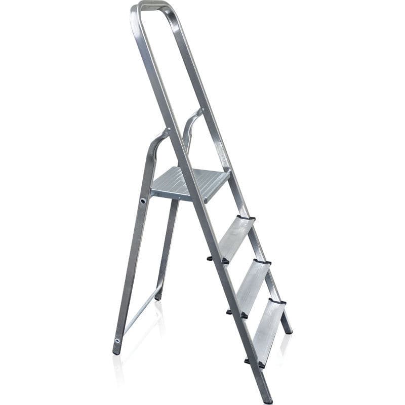 Aluminijasta zložljiva lestev Akcija v trgovini Bauhaus