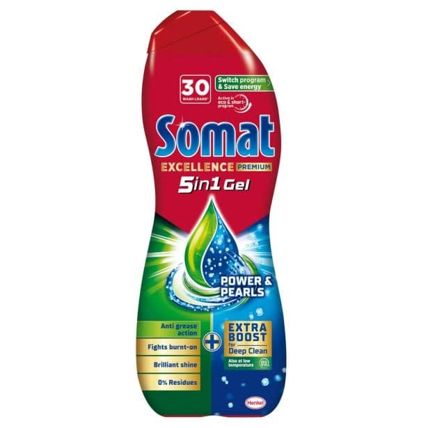 Detergent za strojno pomivanje posode Somat 0,64 l Henkel Akcija v trgovini Merkur