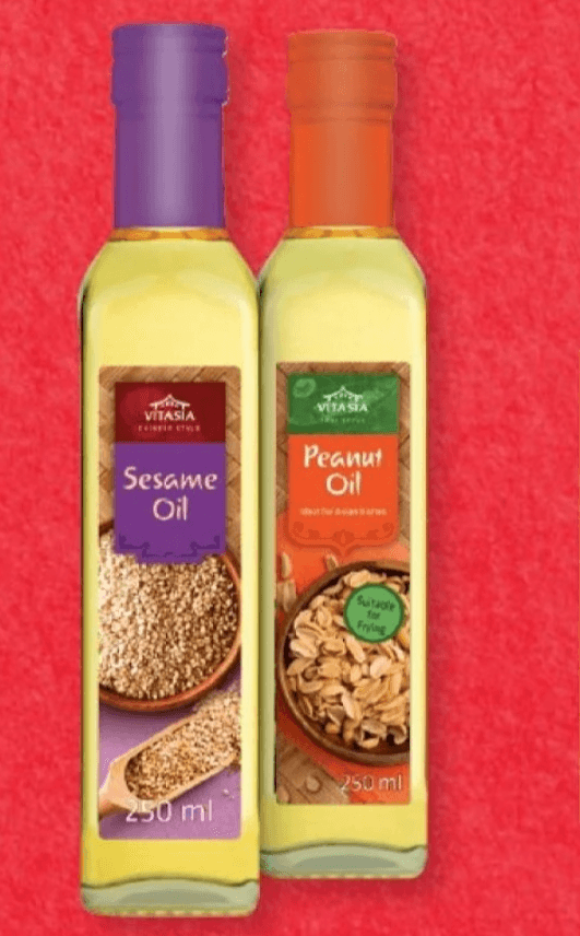 Vitasia Sezamovo/arašidovo olje 250 ml Akcija v trgovini Lidl