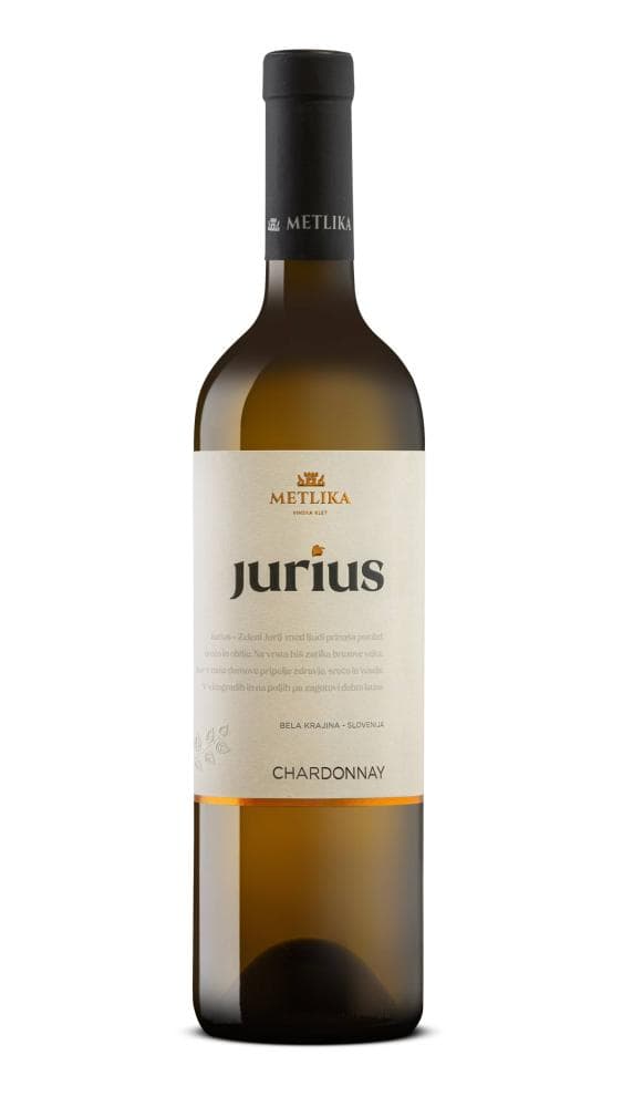 Jurius KZ Metlika vrhunsko vino ZGP Chardonnay ali Sauvignon 0,75 l Akcija v trgovini E.Leclerc