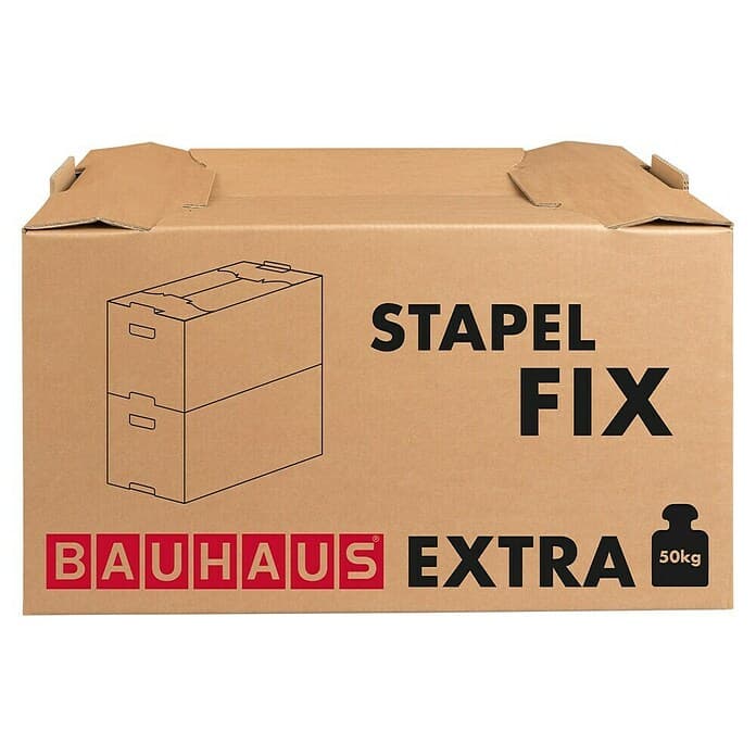Kartonska škatla 'Stapel Fix Extra' 71 x 36 x 39,5 cm, 100 l Akcija v trgovini Bauhaus