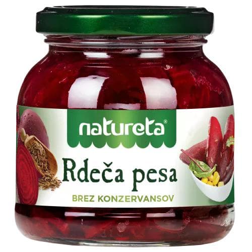 Rdeča pesa Natureta 4x 530 g Akcija v trgovini E.Leclerc
