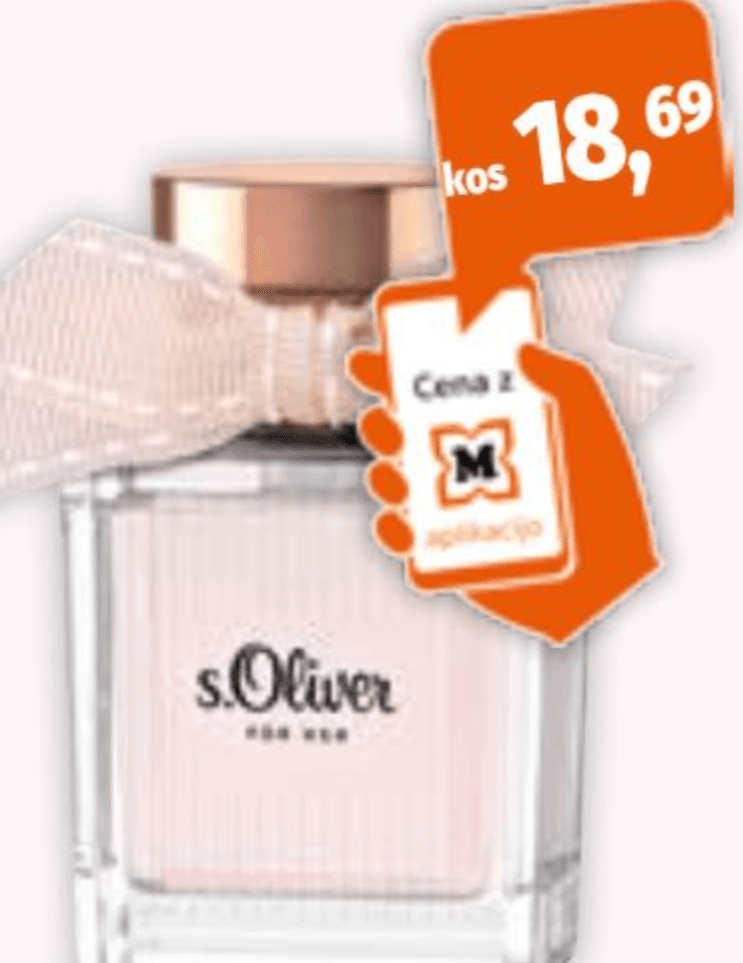 S.Oliver For Her parfumska voda 50 ml Akcija v trgovini Mueller