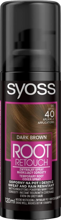 Syoss Root Retoucher barvni sprej za prekrivanje narastka