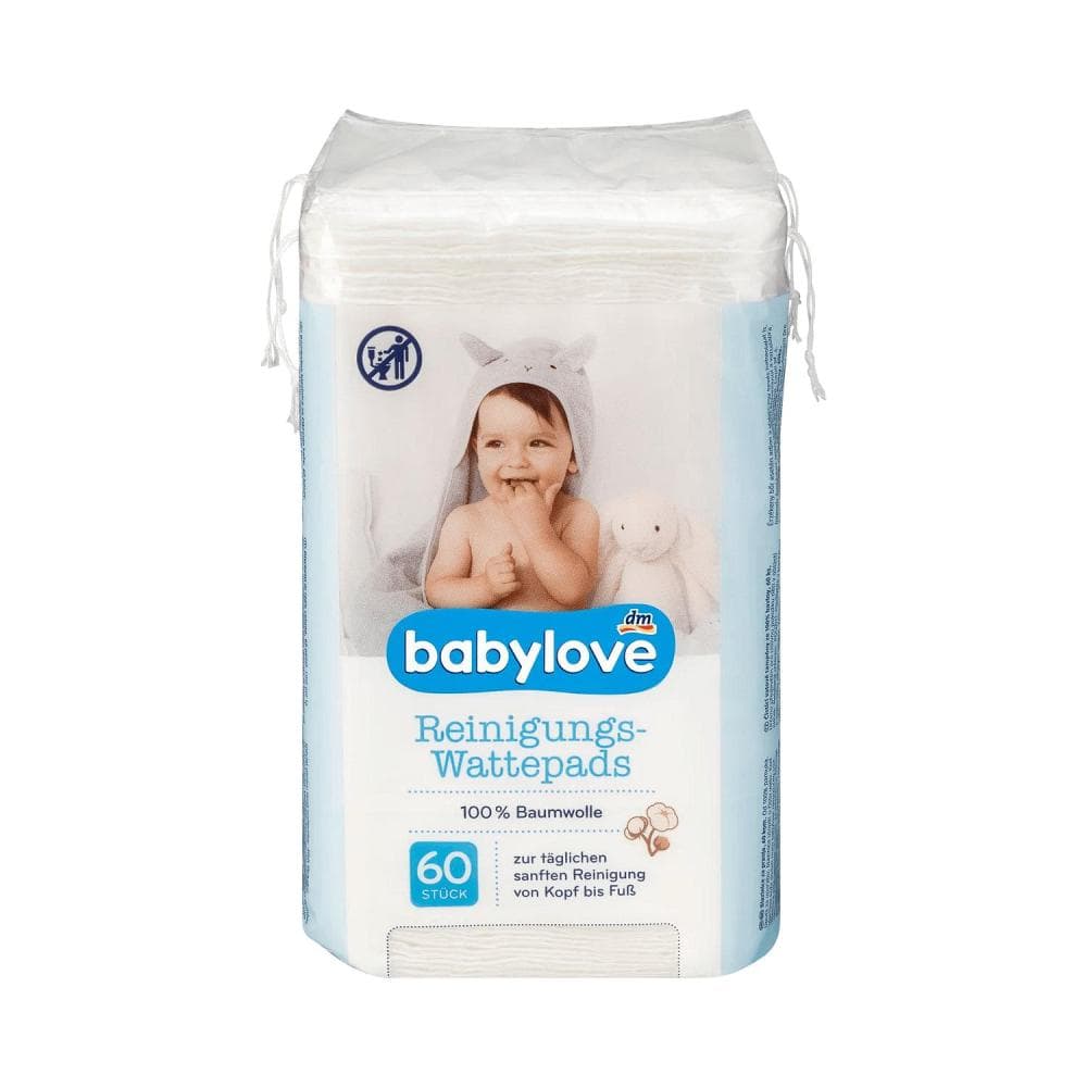 babylove bombažne blazinice za čiščenje kože 60 kosov Akcija v trgovini Dm