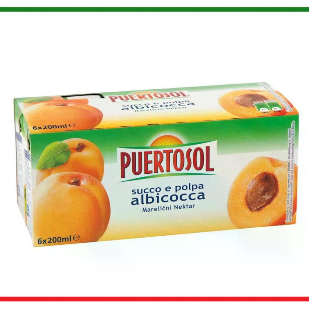 Puertosol marelični nektar 6 x 200 ml Akcija v trgovini Eurospin