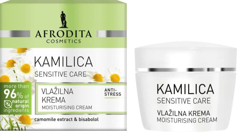 Afrodita Kamilica krema za obraz 50 ml Akcija v trgovini Tuš