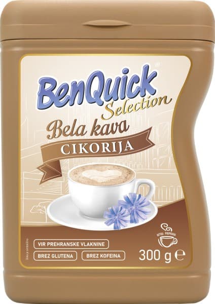 BenQuick Instant bela kava cikori 300 g Akcija v trgovini Spar