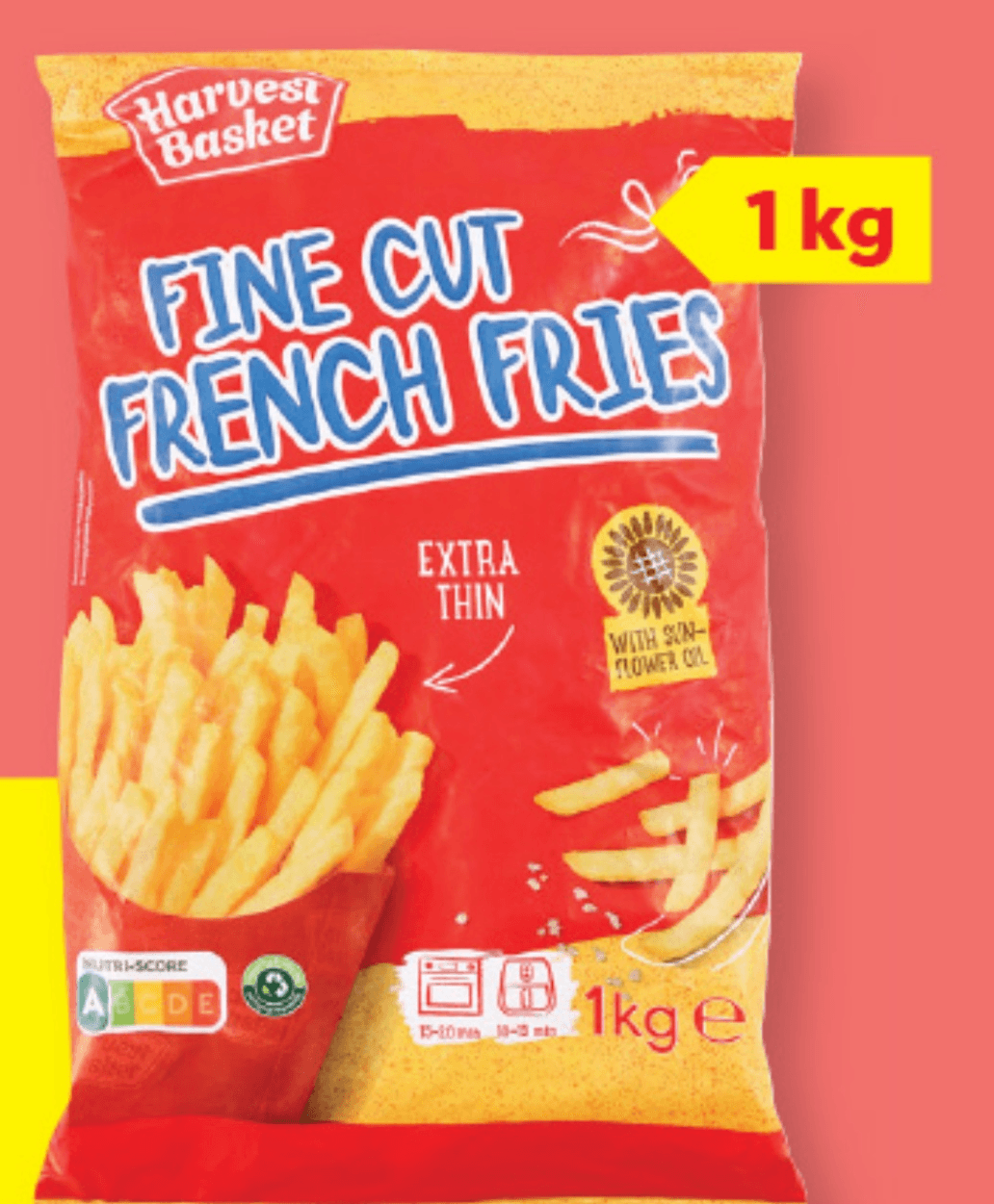 Harvest Basket pomfri 1 kg Akcija v trgovini Lidl