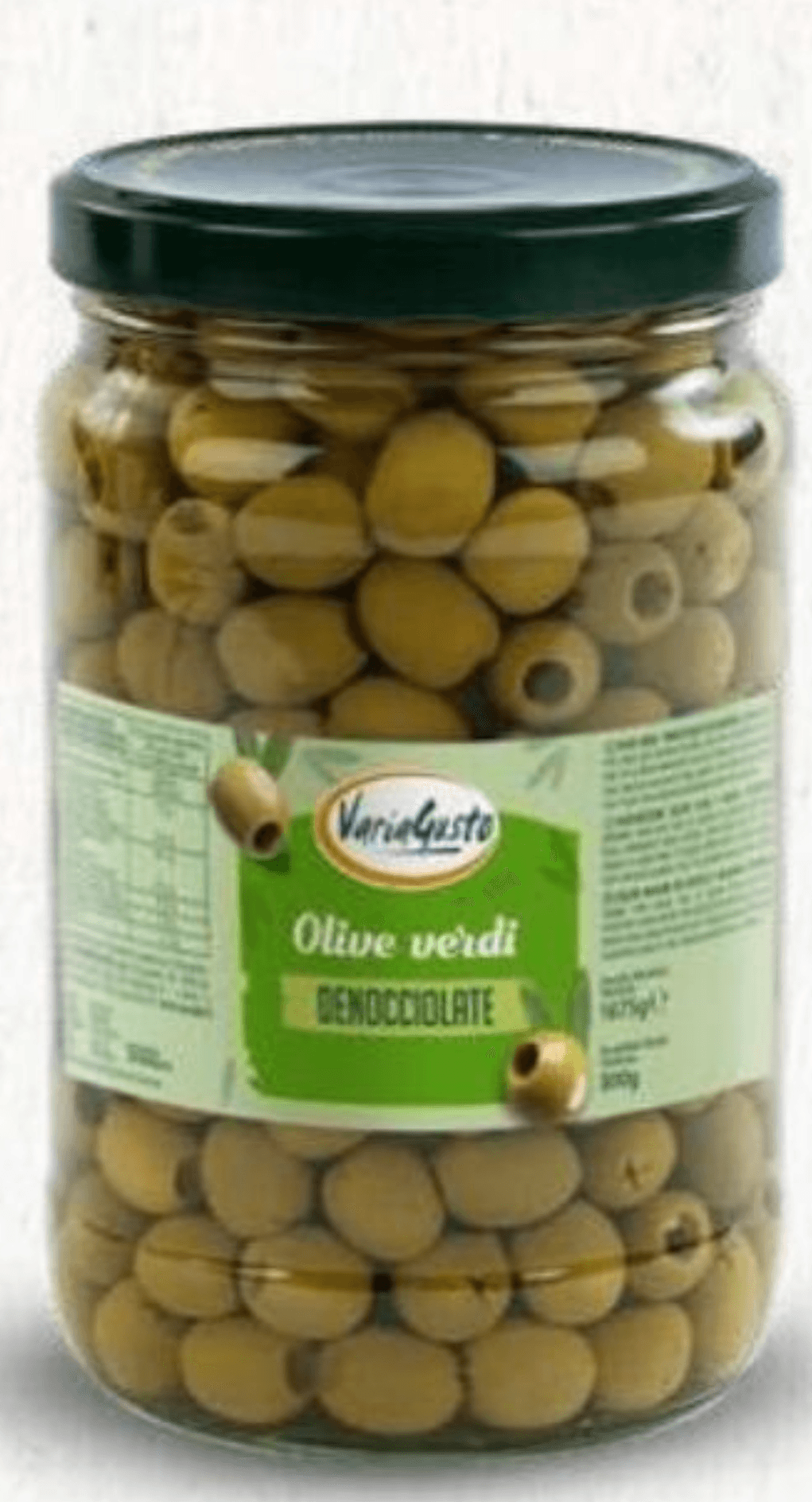 Zelene olive brez koščic VariaGusto 1,675 kg Akcija v trgovini Eurospin