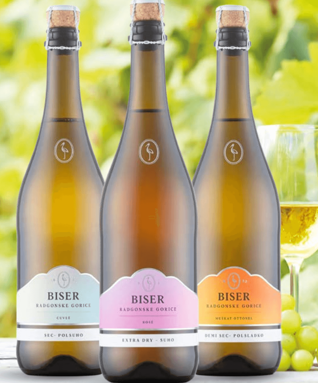 Vino Radgonski Biser Rosé 0.75 L Radgonske gorice Akcija v trgovini Tuš