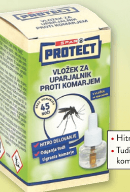Spar Protect električni uparjalnik proti komarjem