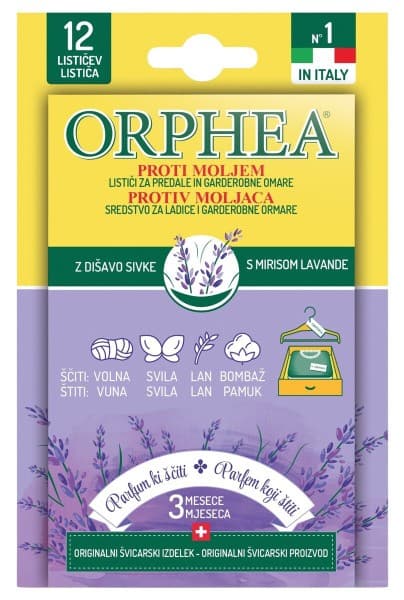 Orphea insekticid lističi 12/1 Akcija v trgovini Mercator