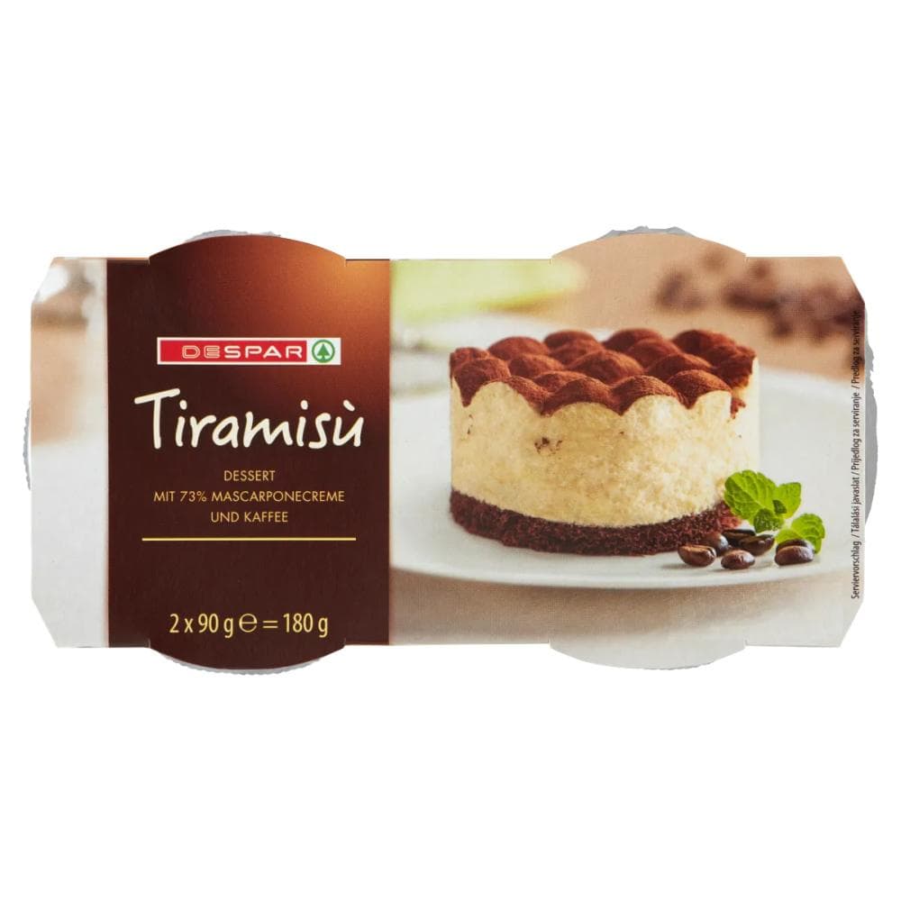Despar Tiramisu 2 x 90 g Akcija v trgovini Spar