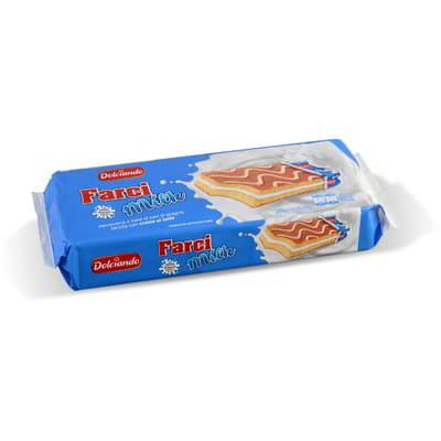 Dolciando rezine Farci Milk z mlečno kremo 280 g Akcija v trgovini Eurospin