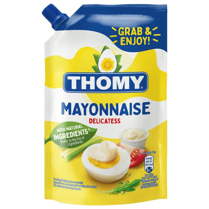 Majoneza Thomy 165g; 220g ali 263g: Akcija (Jager) 18.02