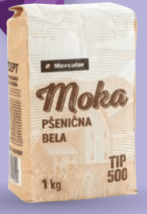 Moka Mercator pšenična bela 1 kg Akcija v trgovini Mercator