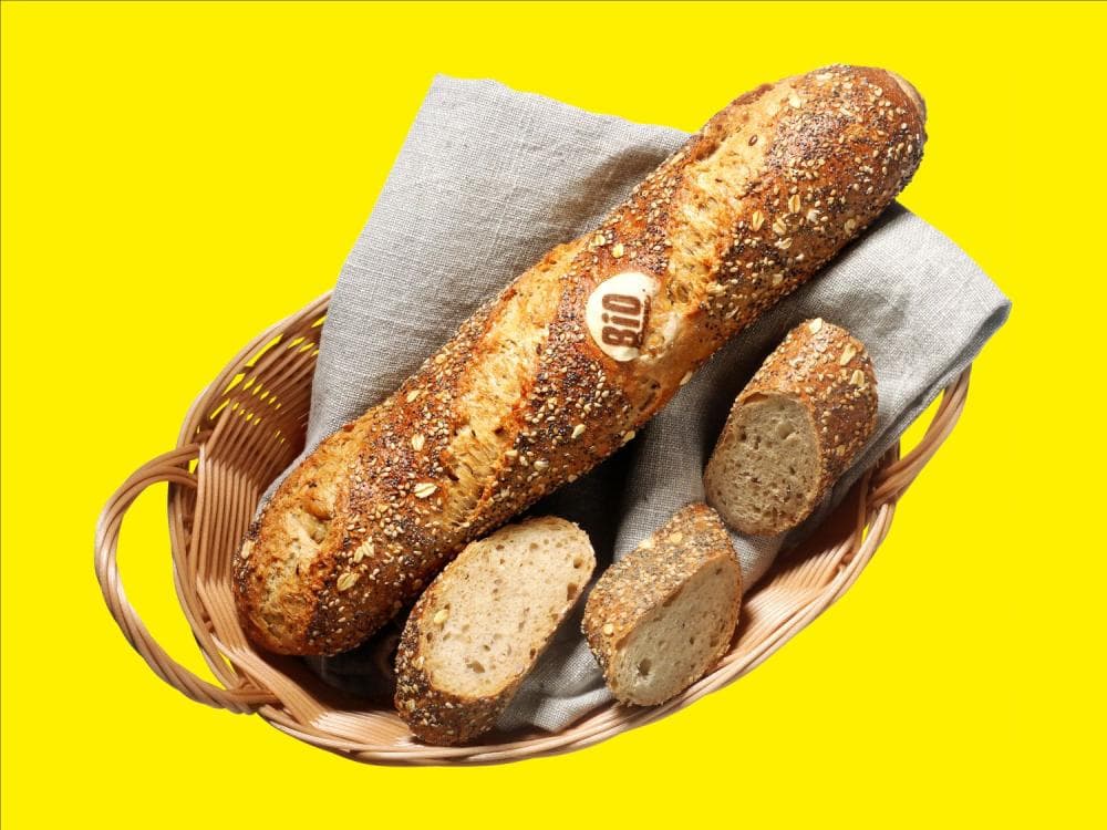 Bio večzrnata bageta 250 g Akcija v trgovini Lidl