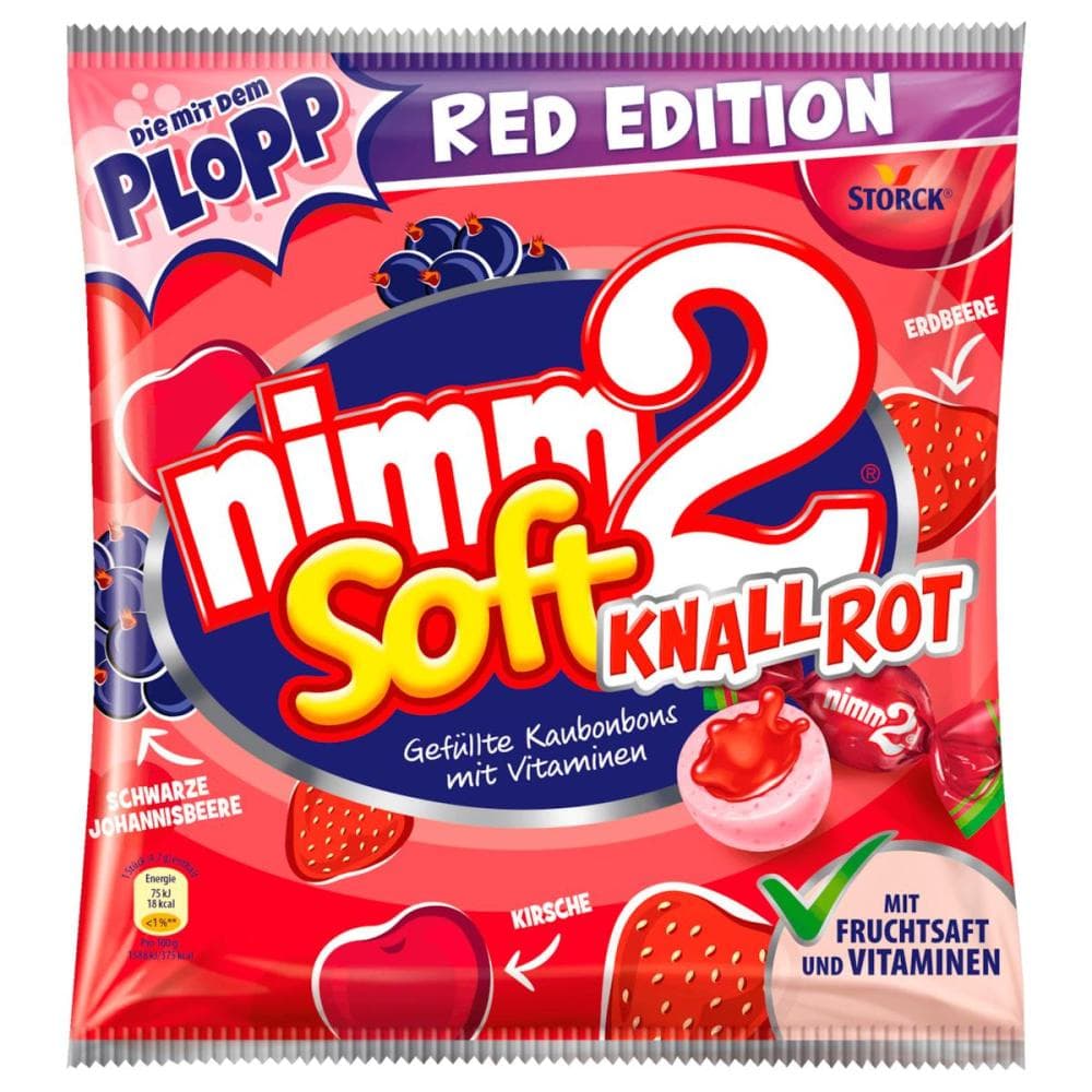 Bonboni Nimm2 Knall Rot 240 g Akcija v trgovini Mercator