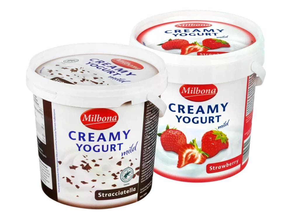 Milbona Kremni jogurt 1 kg Akcija v trgovini Lidl