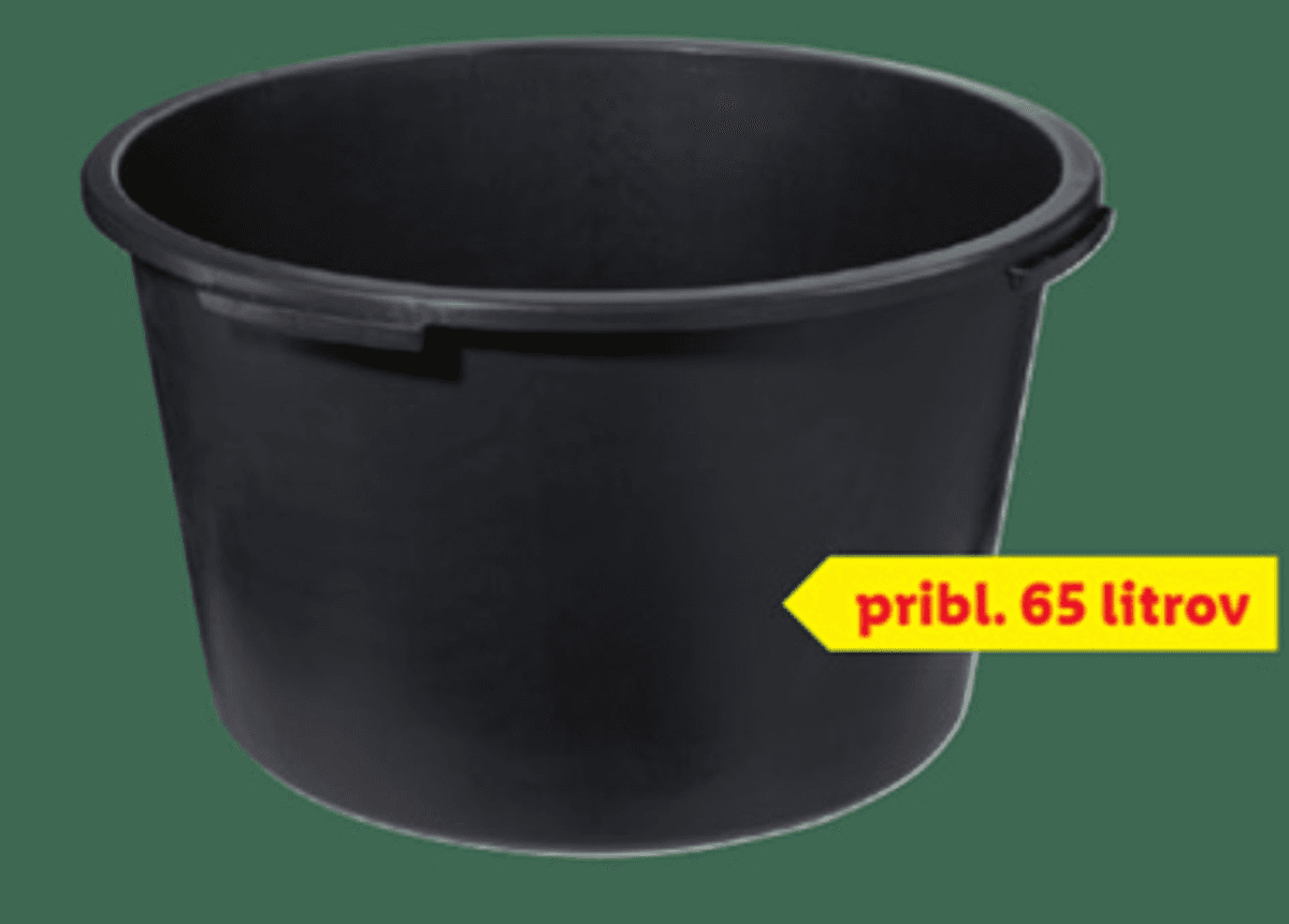 Vedro za malto pribl. 65 litrov Parkside Akcija v trgovini Lidl