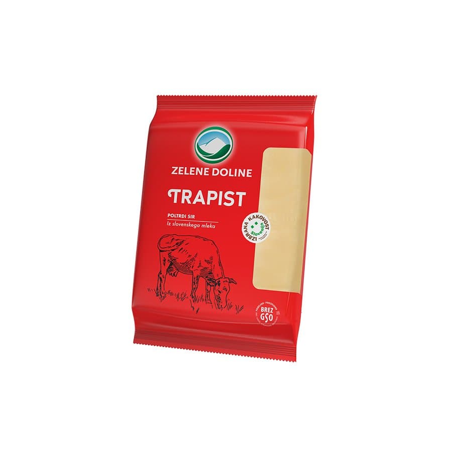 Sir Edamec, Gauda ali Trapist Zelene doline 300 g Akcija v trgovini Mercator