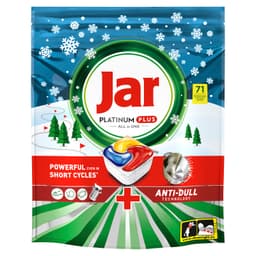 Kapsule za strojno pomivanje posode Jar Winter Platinum Plus