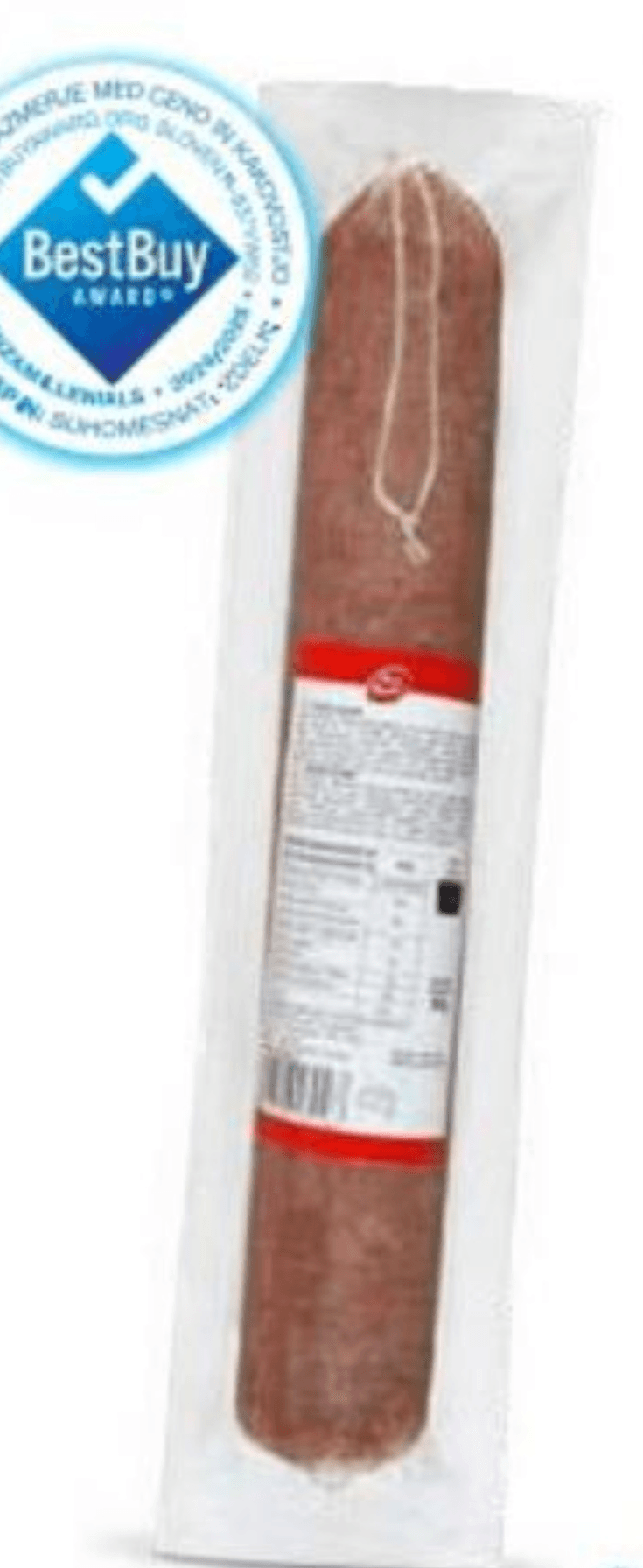 Goveja salama 500 g Akcija v trgovini Eurospin