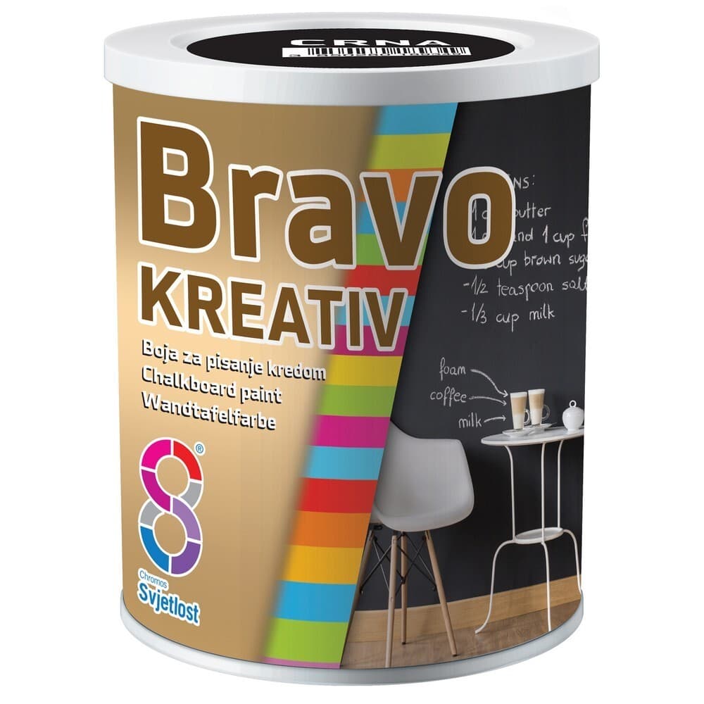 Barva za pisanje s kredo Bravo Kreativ 0,5 l Akcija v trgovini Pevex