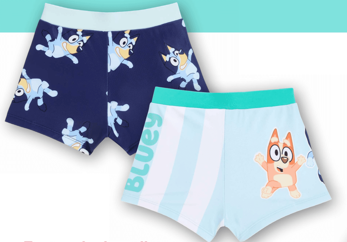 Fantovske kopalke Bluey Akcija v trgovini Kik