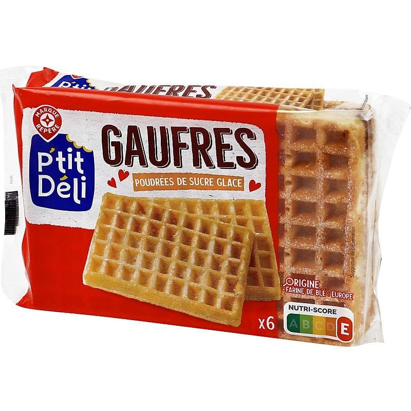 Pt'it Gaufres vaflji s sladkorjem 260 g Akcija v trgovini E.Leclerc