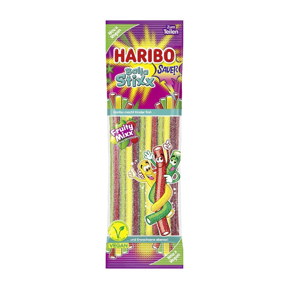 Haribo gumijasti bonboni Balla Stixx ali Spaghetti 175 g - 200 g Akcija v trgovini Mueller