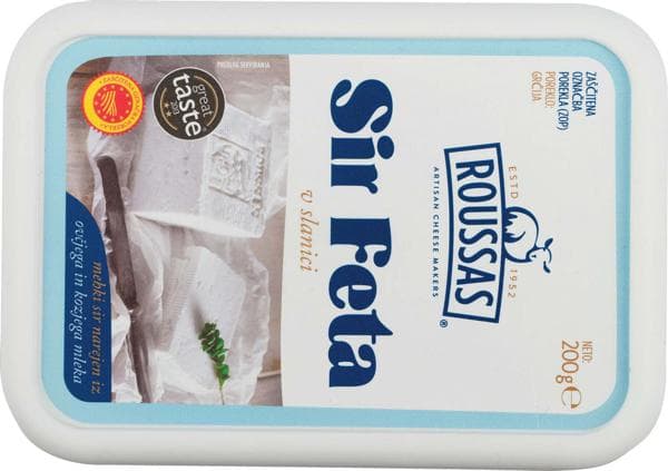 Grški sir Feta 200 g Roussas Akcija v trgovini Spar