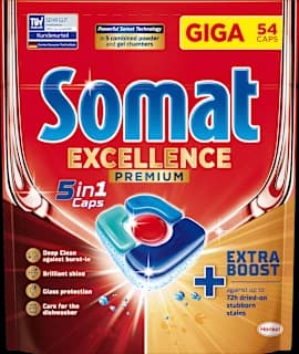 Somat za strojno pomivanje posode 42/1 ali 4 in 1, 50/1 ali gel lemon, 2 x 540 ml, 60 pranj Akcija v trgovini Spar