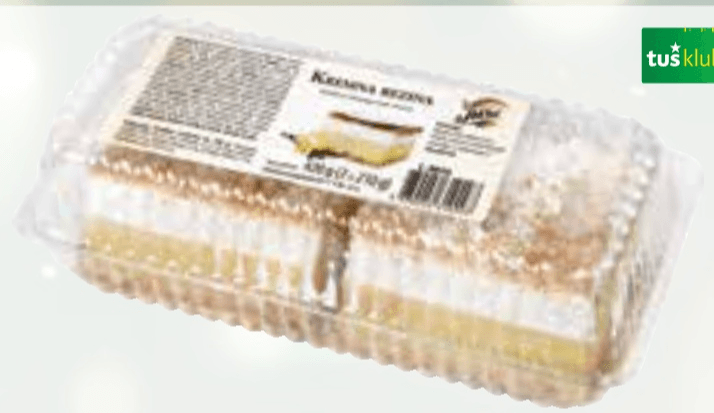 Pekarna Jure kremna rezina 2 x 210 g Akcija v trgovini Tuš