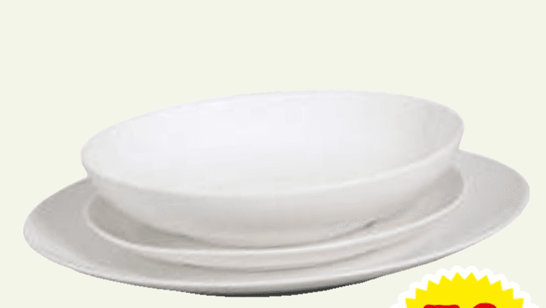 Krožnik desertni 19 cm Akcija v trgovini Mercator