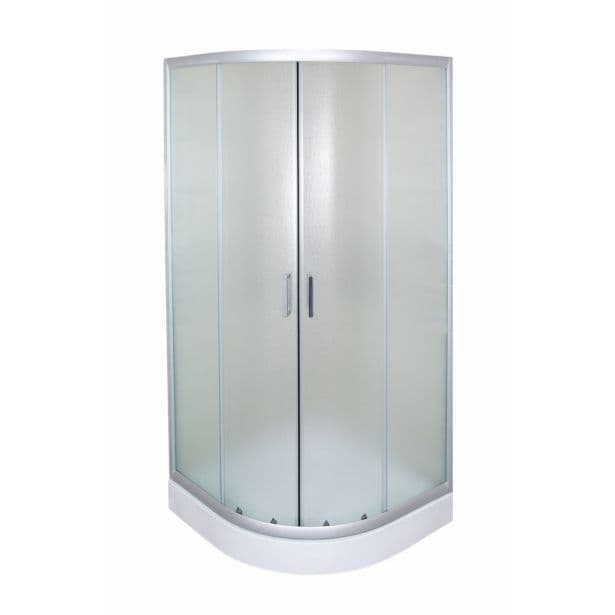 Polkrožna kabina za prhanje Ferotehna Pulse 80R 80/80/198 cm Akcija v trgovini Merkur