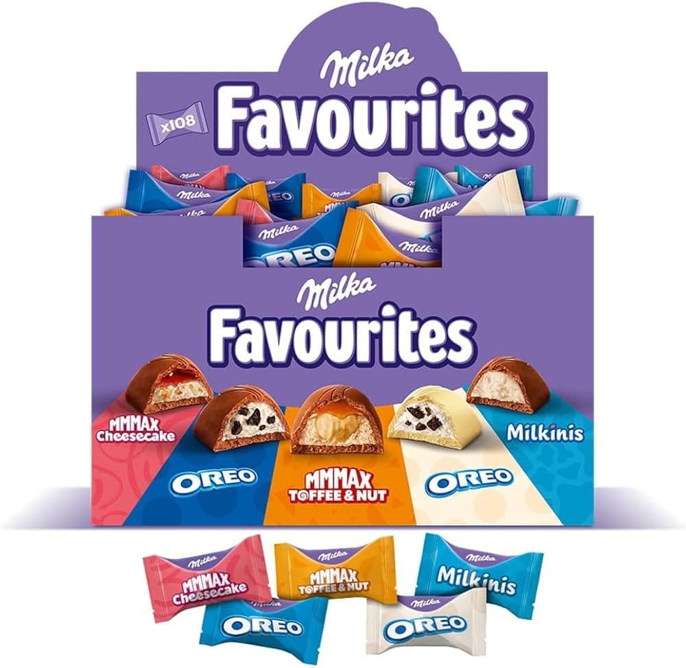 Milka Favourites 300 g Akcija v trgovini Kompas Shop