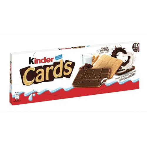 Čokolada Kinder Cards 128 g Akcija v trgovini Mercator