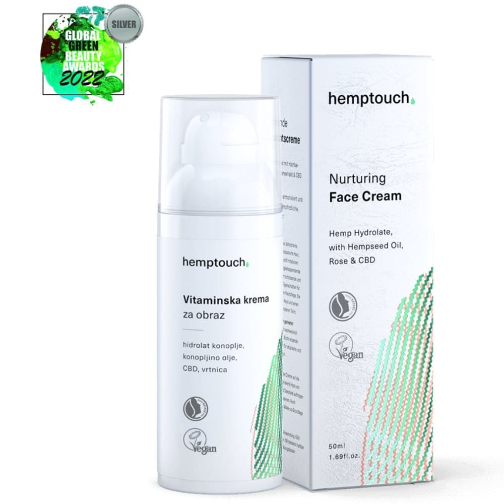 Hemptouch vitaminska krema za obraz 50 ml Akcija v trgovini E.Leclerc