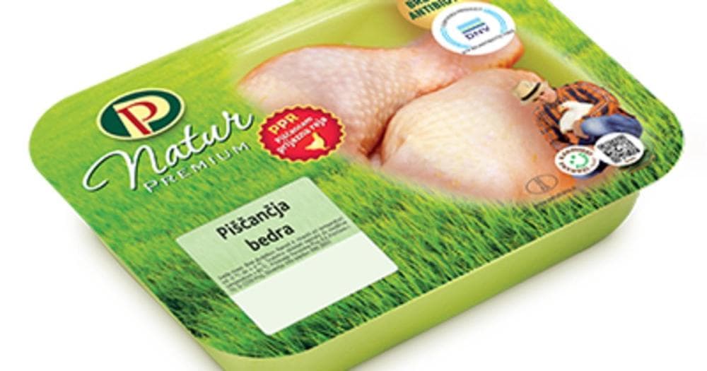 Piščančja bedra 800 g PERUTNINA PTUJ NATUR Akcija v trgovini E.Leclerc