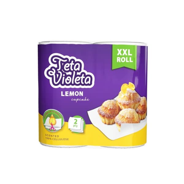Papirnate brisače Violeta 2 roli Akcija v trgovini Jager