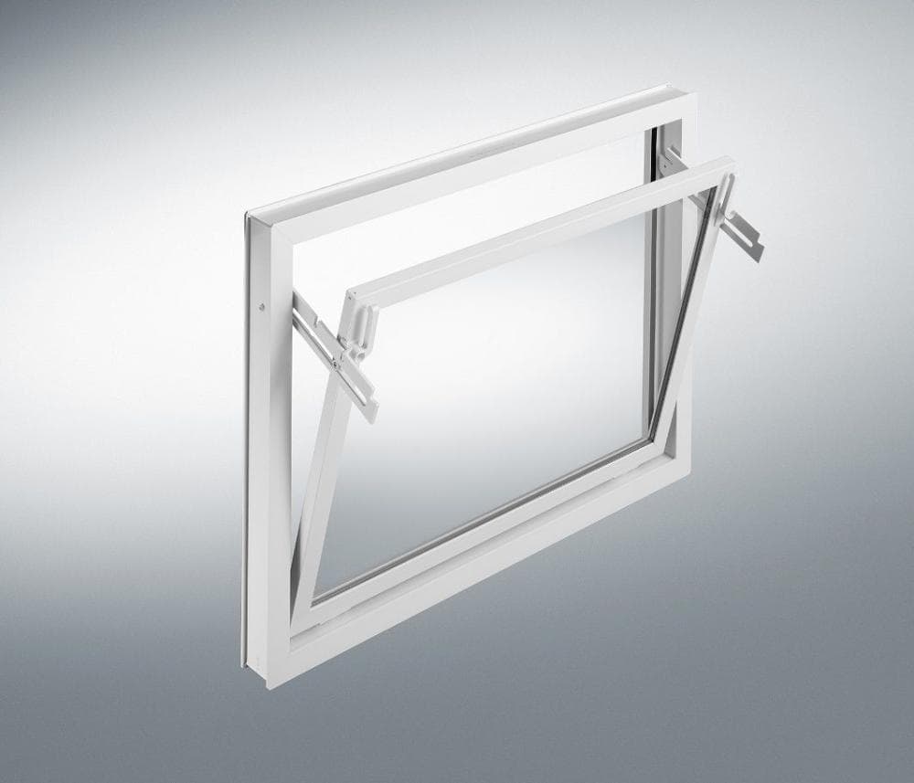 PVC nagibno okno 'Q59' 100 x 60 cm Akcija v trgovini Bauhaus