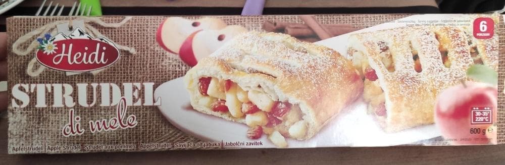 Heidi Jabolčni zavitek Strudel di mele 600 g Akcija v trgovini Eurospin