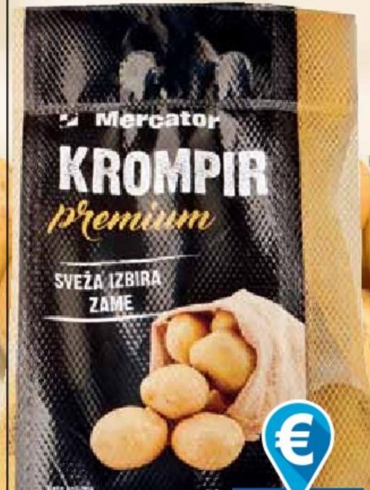 Krompir Premium 2 kg Mercator Akcija v trgovini Mercator