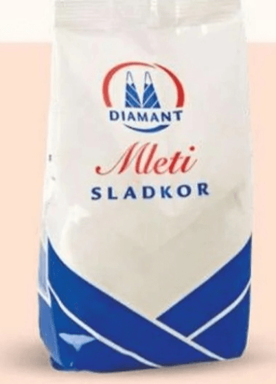Diamant mleti sladkor 500 g Akcija v trgovini Eurospin